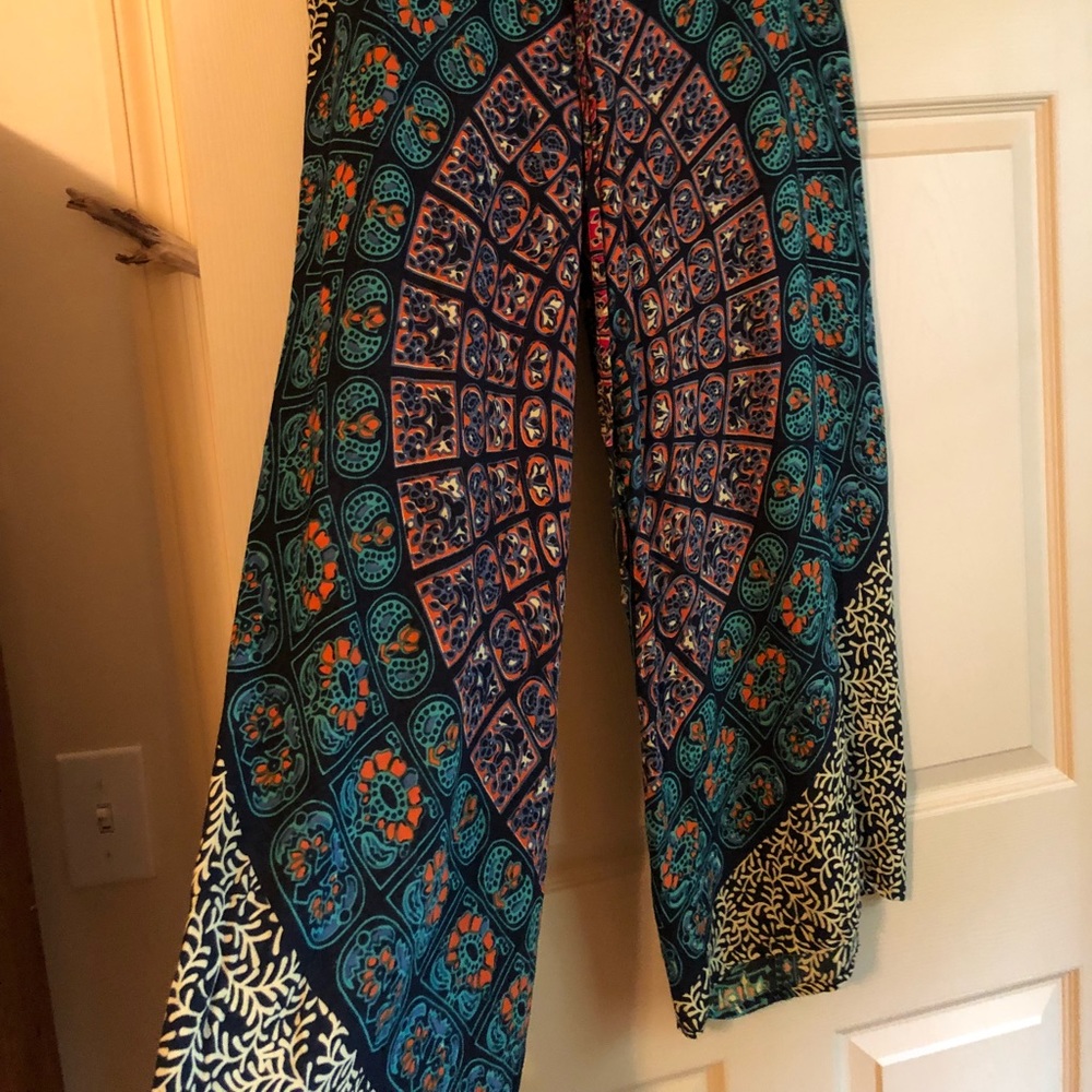 Bohemian Flowy Pants
